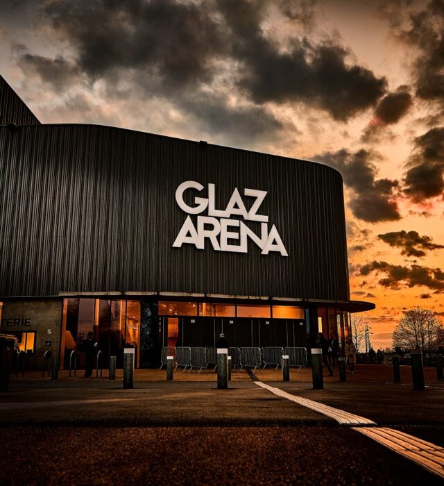 Extérieur de la Glaz Arena