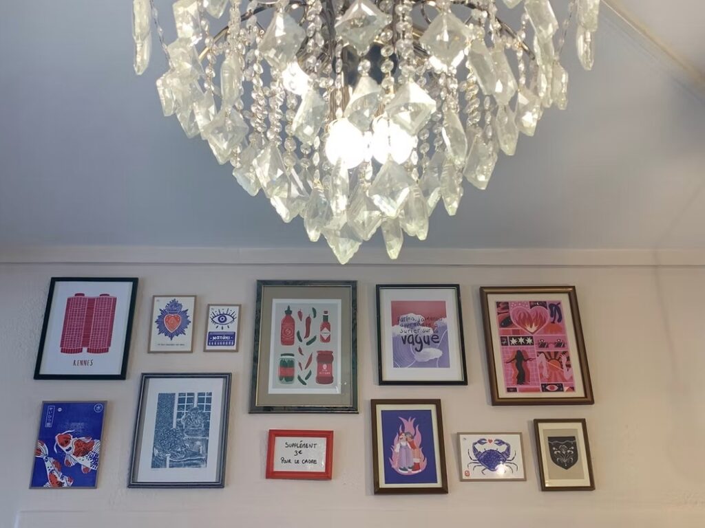 Salle de restaurant des Trois Marguerites