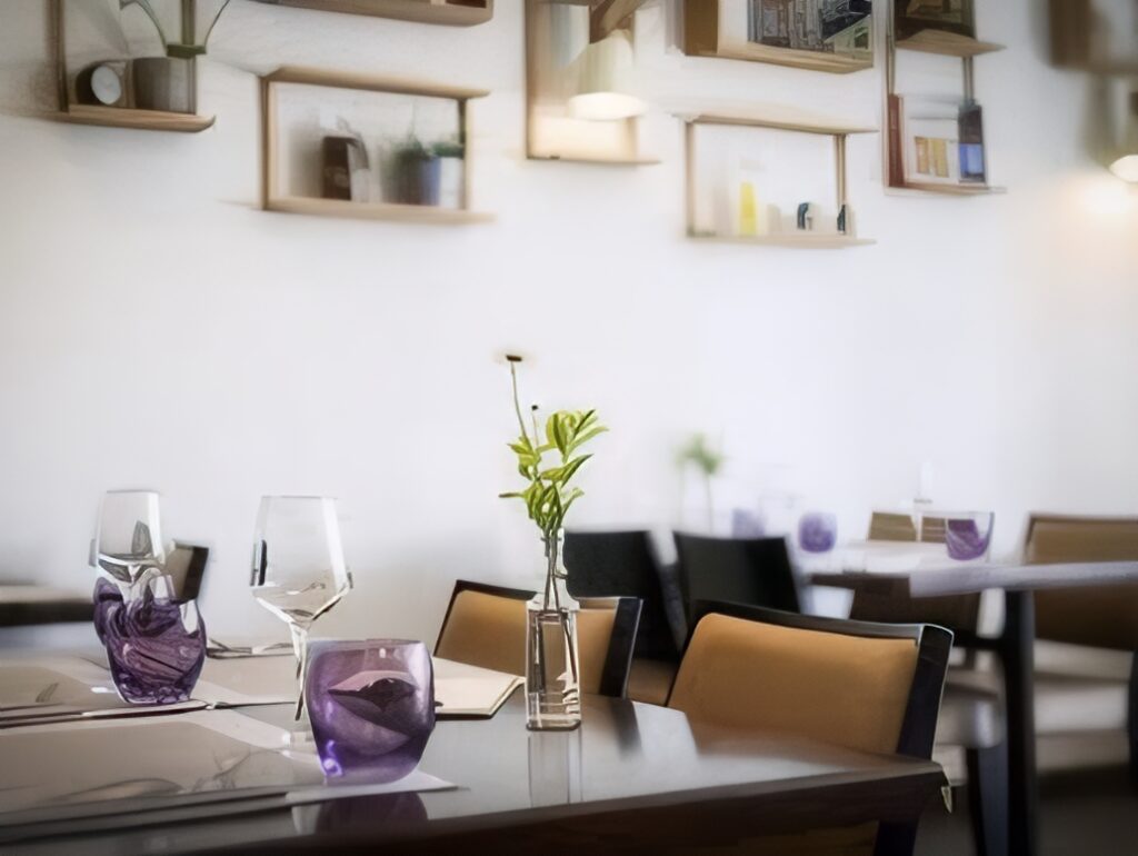 Salle de restaurant de Zest