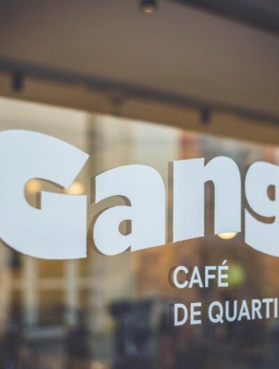 Devanture de Gang - Café de quartier, à Rennes