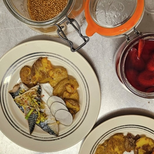 Plat chez La Baignoire, à Rennes