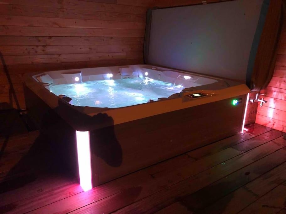 Jacuzzi du gîte Le Loft