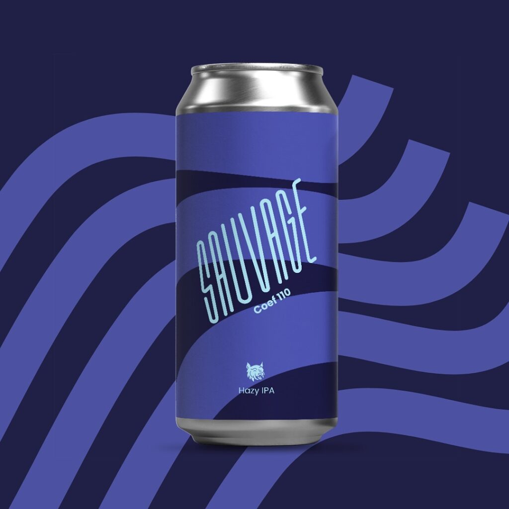 Bière de la brasserie Sauvage, près de Rennes