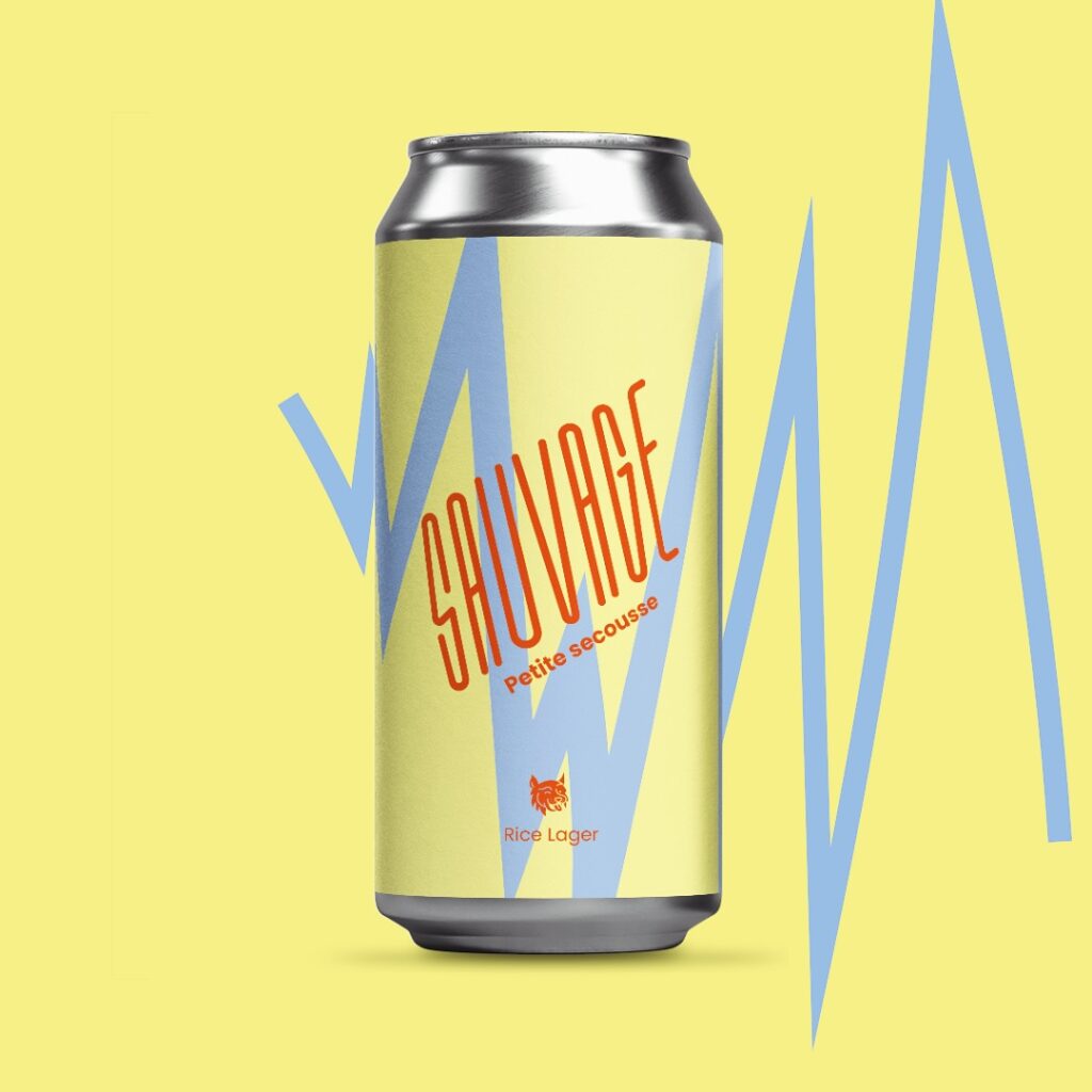 Bière de la brasserie Sauvage, près de Rennes