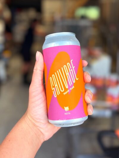 Bière de la brasserie Sauvage, près de Rennes