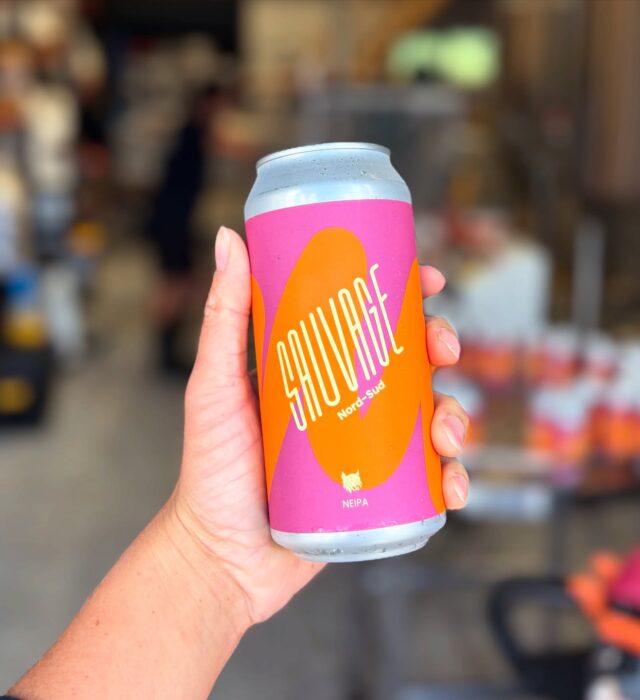 Bière de la brasserie Sauvage, près de Rennes