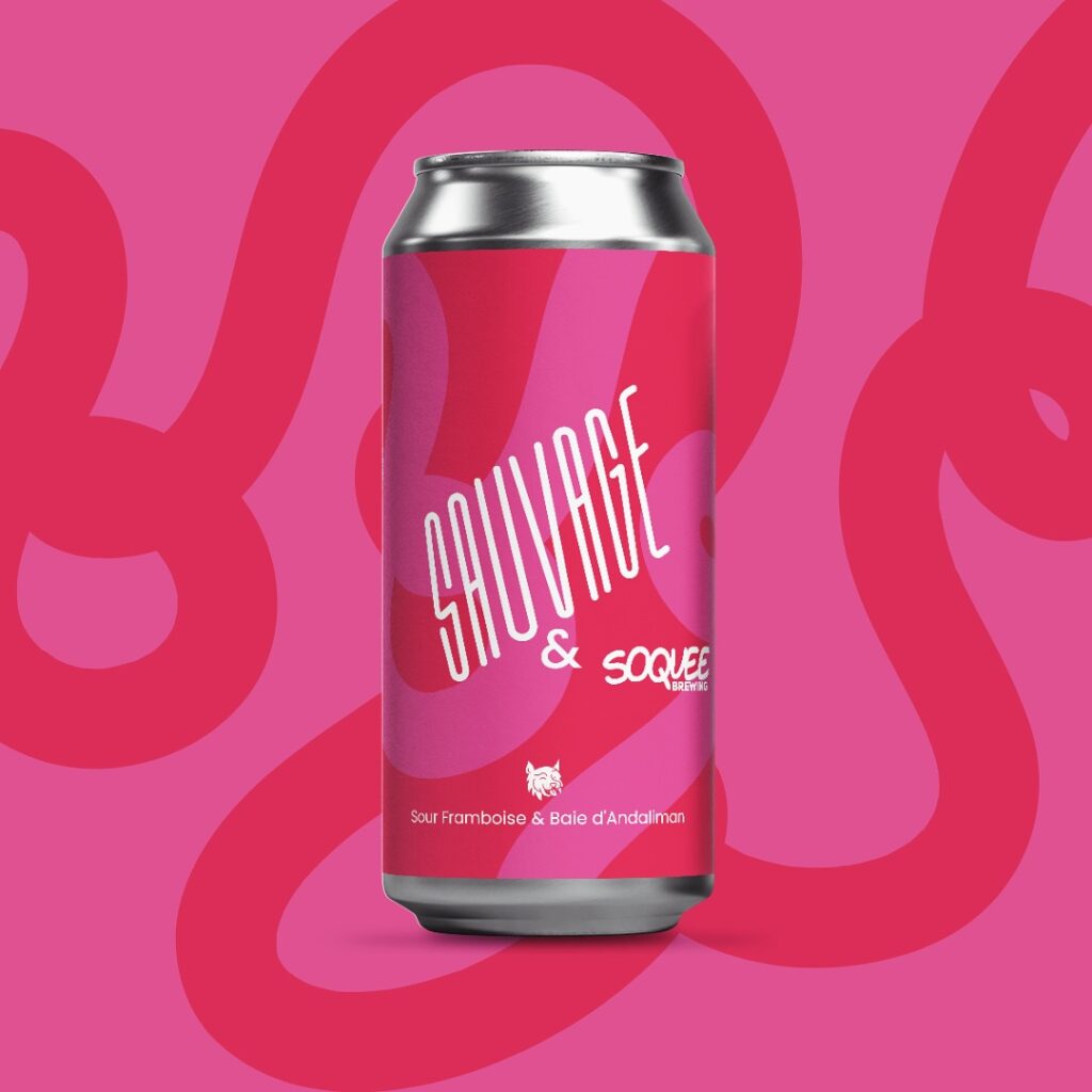 Bière de la brasserie Sauvage, près de Rennes