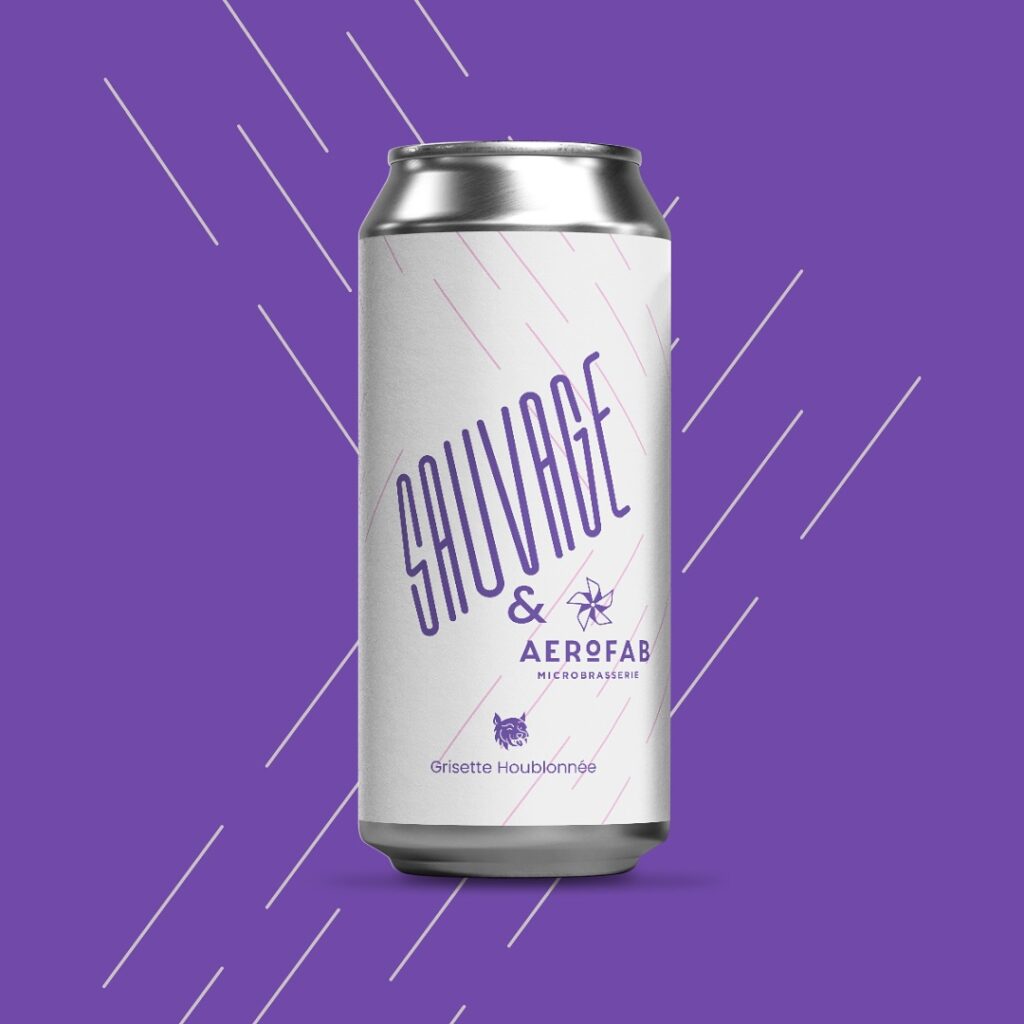 Bière de la brasserie Sauvage, près de Rennes