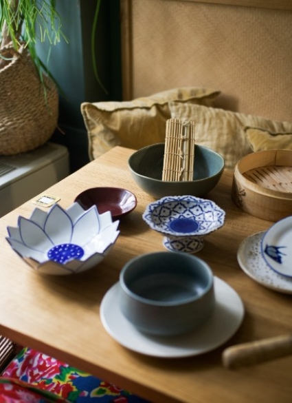 Table du restaurant Chawp Shop, à Rennes