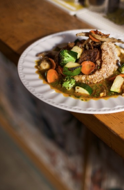 Plat du restaurant Chawp Shop, à Rennes