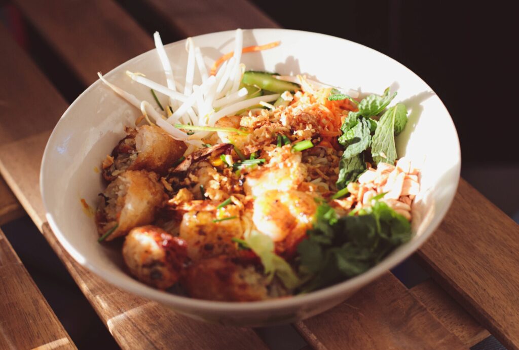 Plat du restaurant Chawp Shop, à Rennes