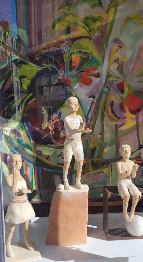 Œuvre d'art à la Galerie Laute, à Rennes