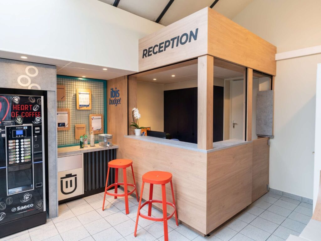 Accueil de l'Ibis Budget Rennes Cesson