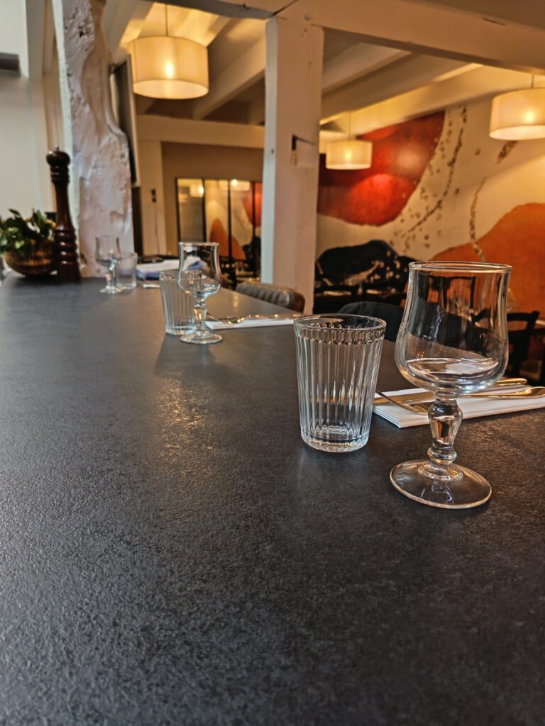 Salle du restaurant Le Kerangal, à Rennes