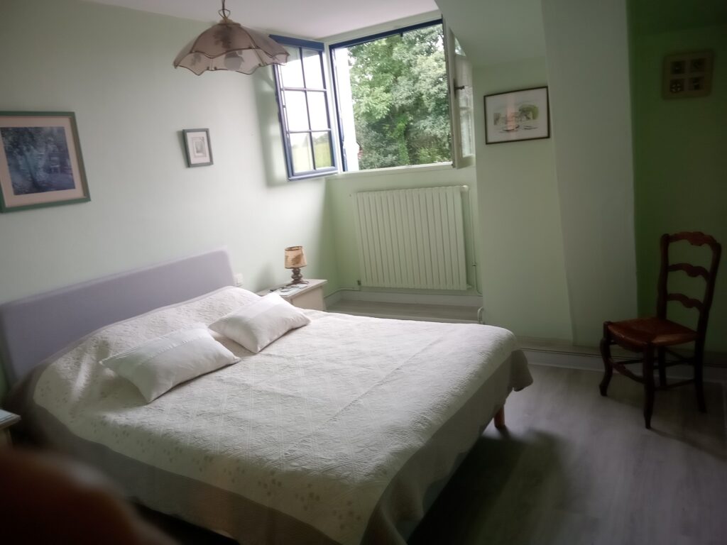 Chambre du gîte Le Clos Couvé, près de Rennes