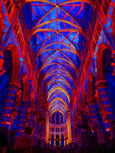 Luminiscence Rennes - Basilique Saint-Aubin - Musique digitale