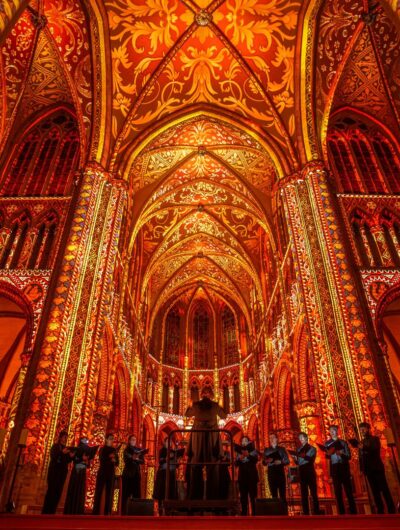 Luminiscence Rennes - Basilique Saint-Aubin - Musique digitale