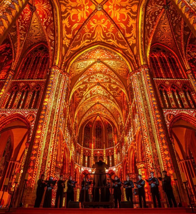 Luminiscence Rennes - Basilique Saint-Aubin - Musique digitale