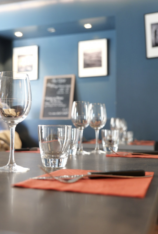 Salle de restaurant du Mamma Vespa, à Rennes
