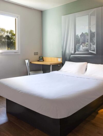 Chambre du B&B Hôtel Rennes Sud Chantepie