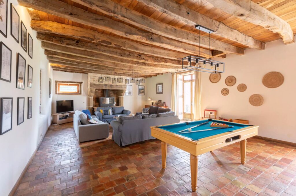 Salon et billard du Grand Launay