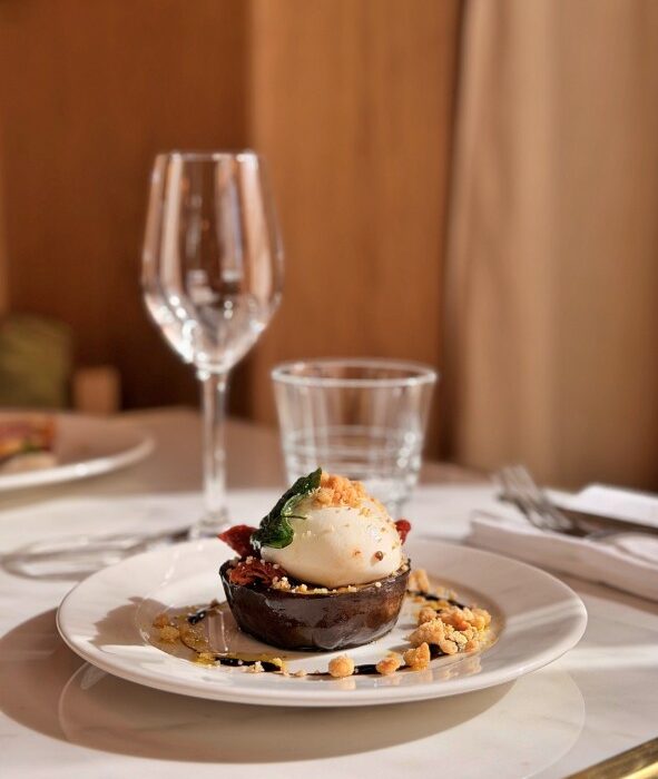 Plat au restaurant Le Kléber, à Rennes