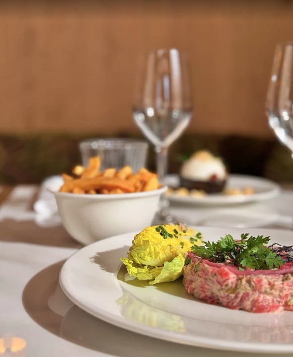 Plat au restaurant Le Kléber, à Rennes