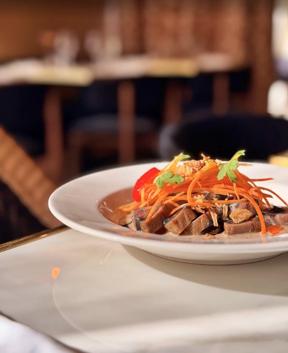 Plat au restaurant Le Kléber, à Rennes