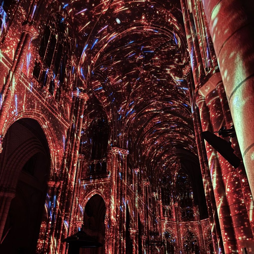 Luminiscence Rennes - Basilique Saint-Aubin - Musique digitale