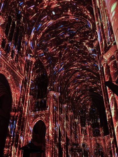 Luminiscence Rennes - Basilique Saint-Aubin - Musique digitale