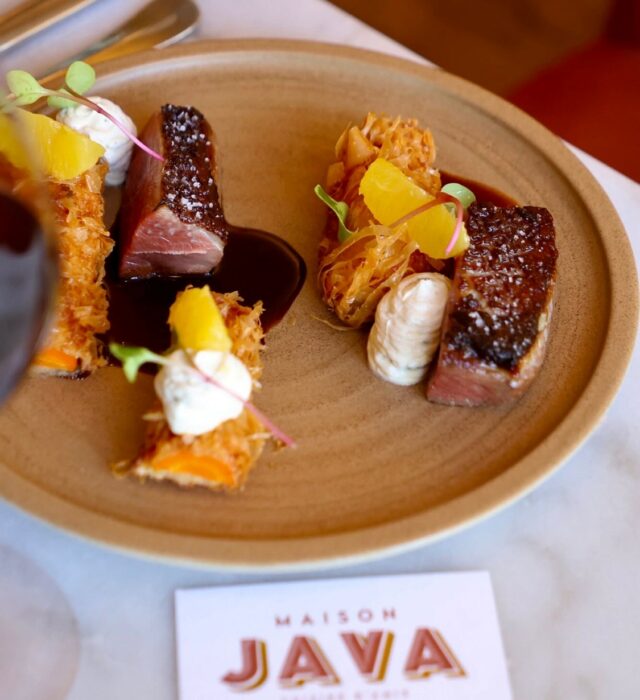 Plat de la Maison Java, à Rennes