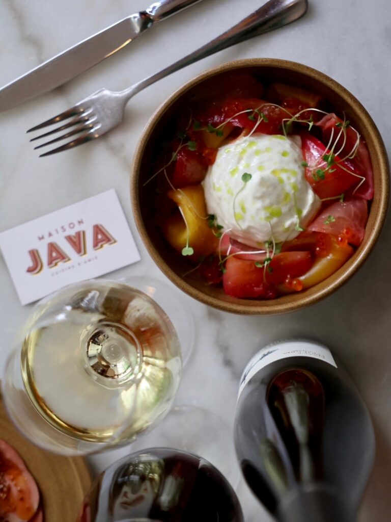 Plat de la Maison Java, à Rennes