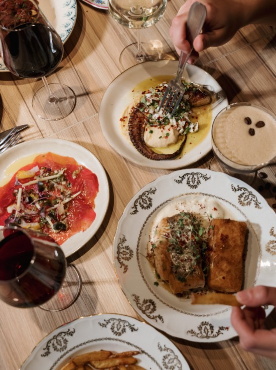 Plats du restaurant Mariette, à Rennes
