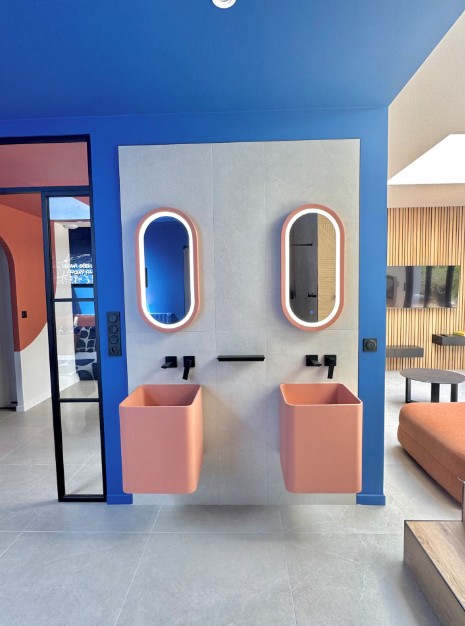 Salle de bain de la Villa Piedra Majorelle