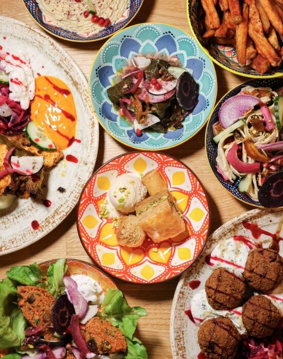 Plats du restaurant Zeytun & Cumin, à Rennes