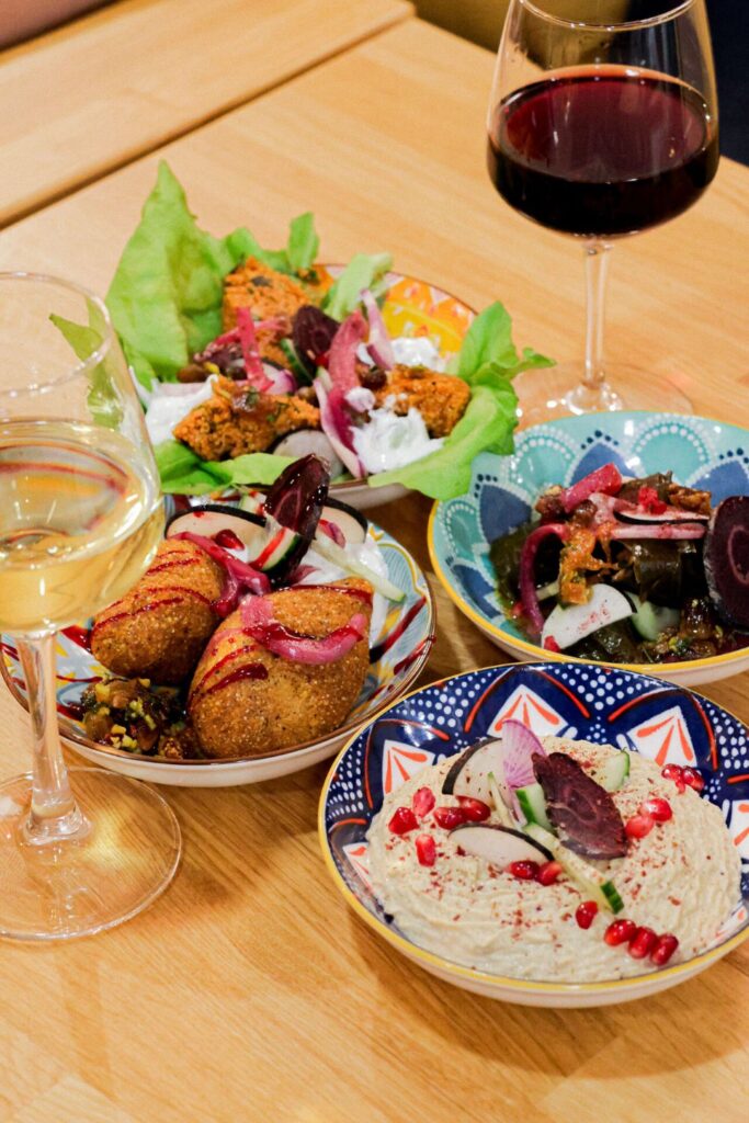 Plats du restaurant Zeytun & Cumin, à Rennes