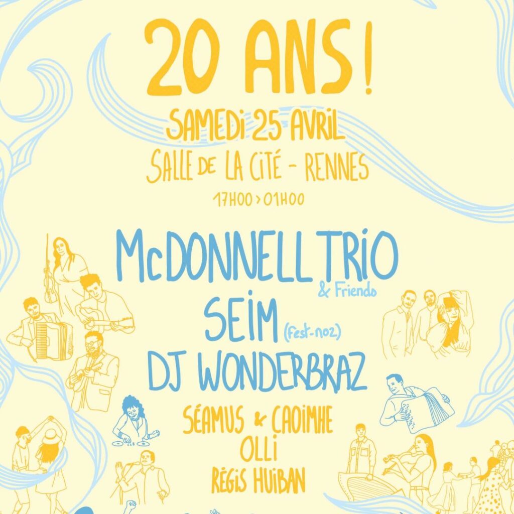 20 ans du McDonnell Trio et Naïades Productions - La Cité