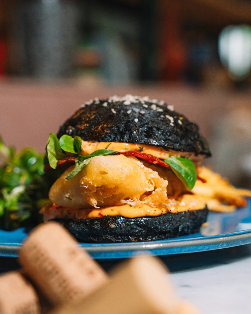 Burger chez La Côte et l'Arête, restaurant près de Rennes