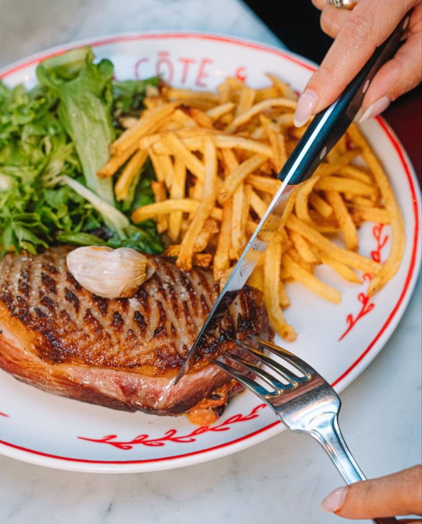 Plat chez La Côte et l'Arête, restaurant près de Rennes