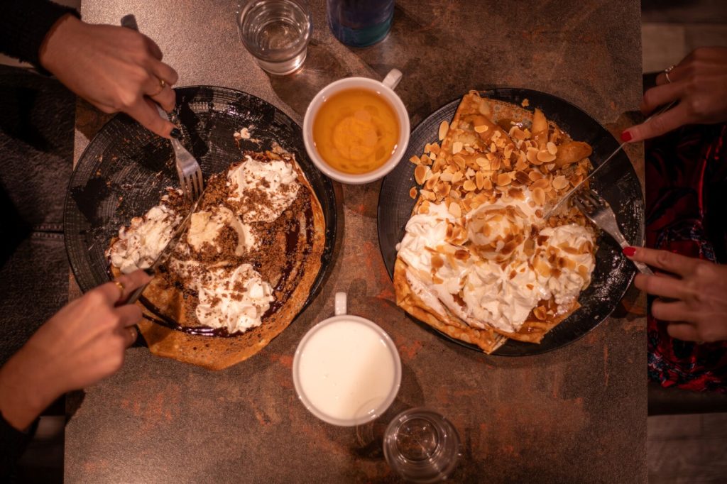 Dégustation de crêpes à la Rozell, à Rennes
