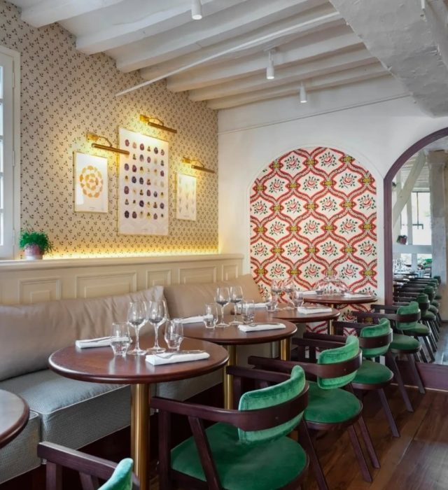 Salle de restaurant du Bistrot de Cédric, à Rennes