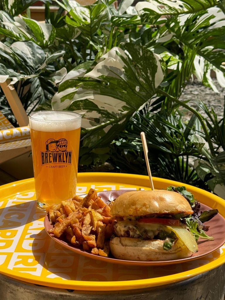 Bière et burger de Brewklyn, à Rennes