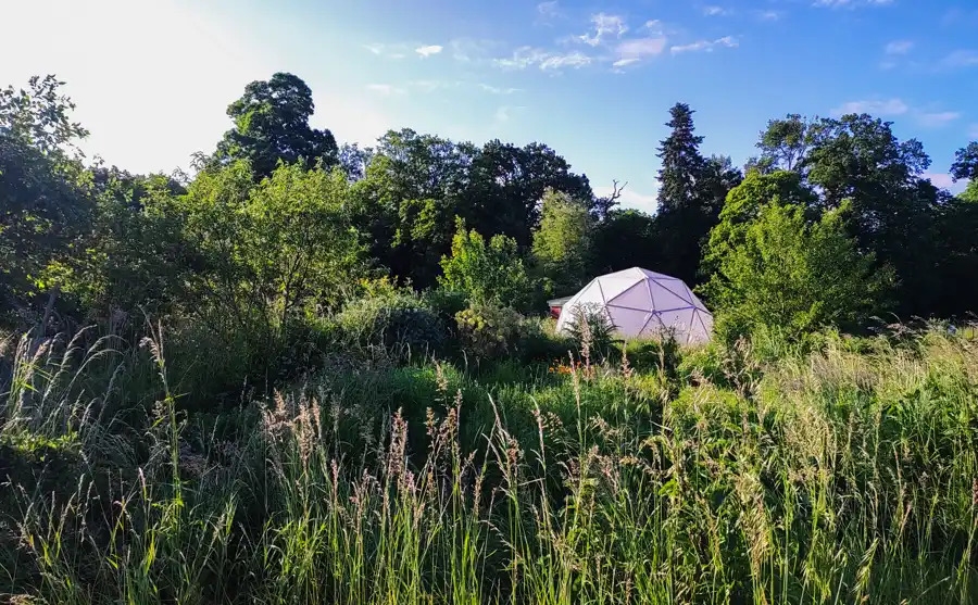 Jardin des Mille Pas, à La Basse Cour, à Rennes