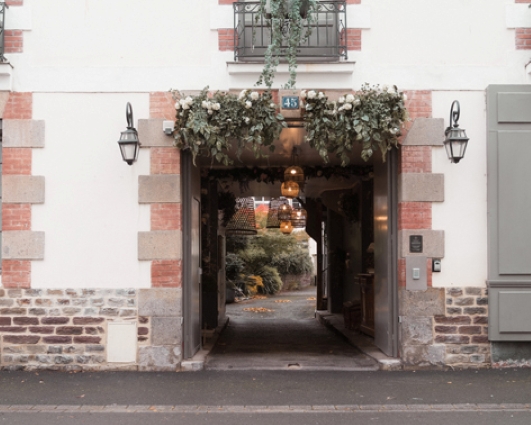 Entrée de Sézam, appart-hôtel à Rennes