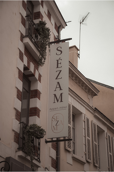 Façade de Sézam, appart-hôtel à Rennes