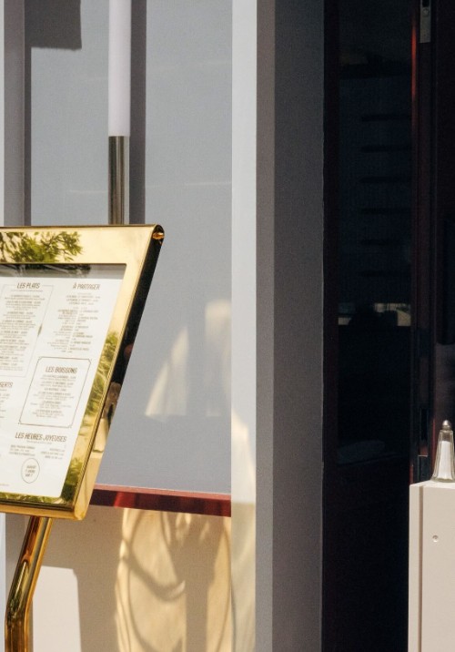 Entrée du Terminus, restaurant à Rennes