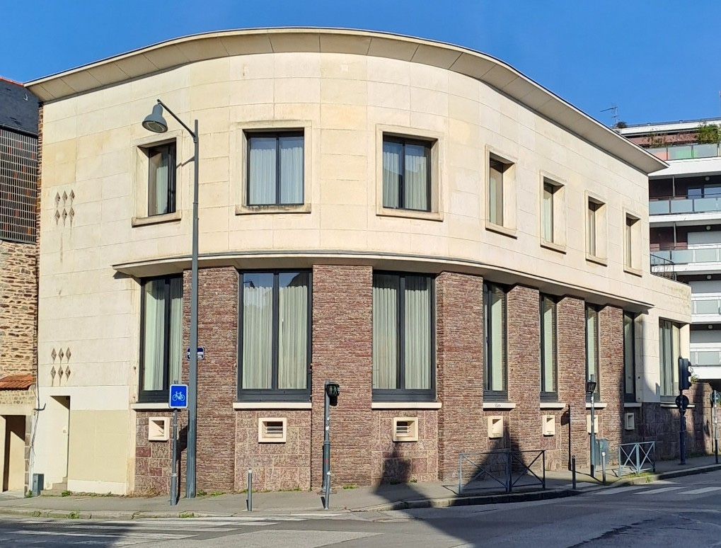 Maison Crespel, construite dans les années 1950 à Rennes pour le géomètre Yves Crespel.