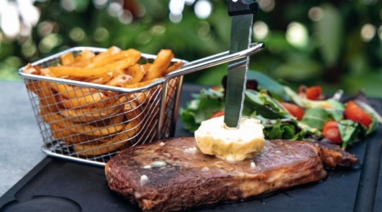 Plat du restaurant de Block'Out, près de Rennes