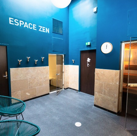 Espace détente de Block'Out, près de Rennes