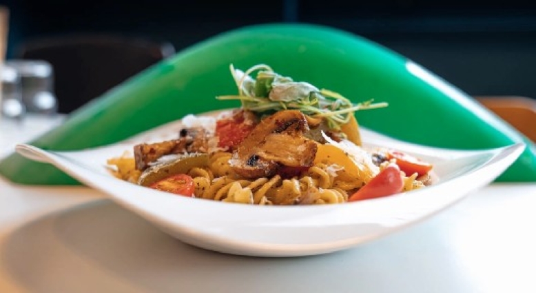 Plat du restaurant de Block'Out, près de Rennes